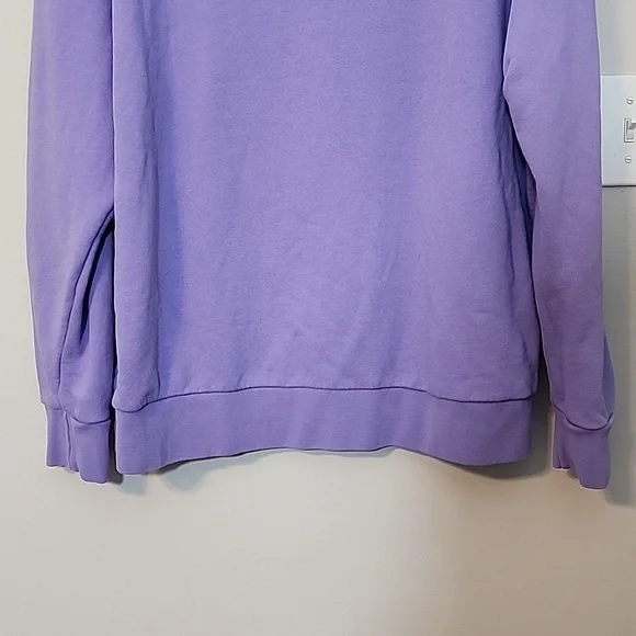 Adidas Originals Graphic Crewneck Unisex Lilac Sweatshirt L - Picture 6 of 8